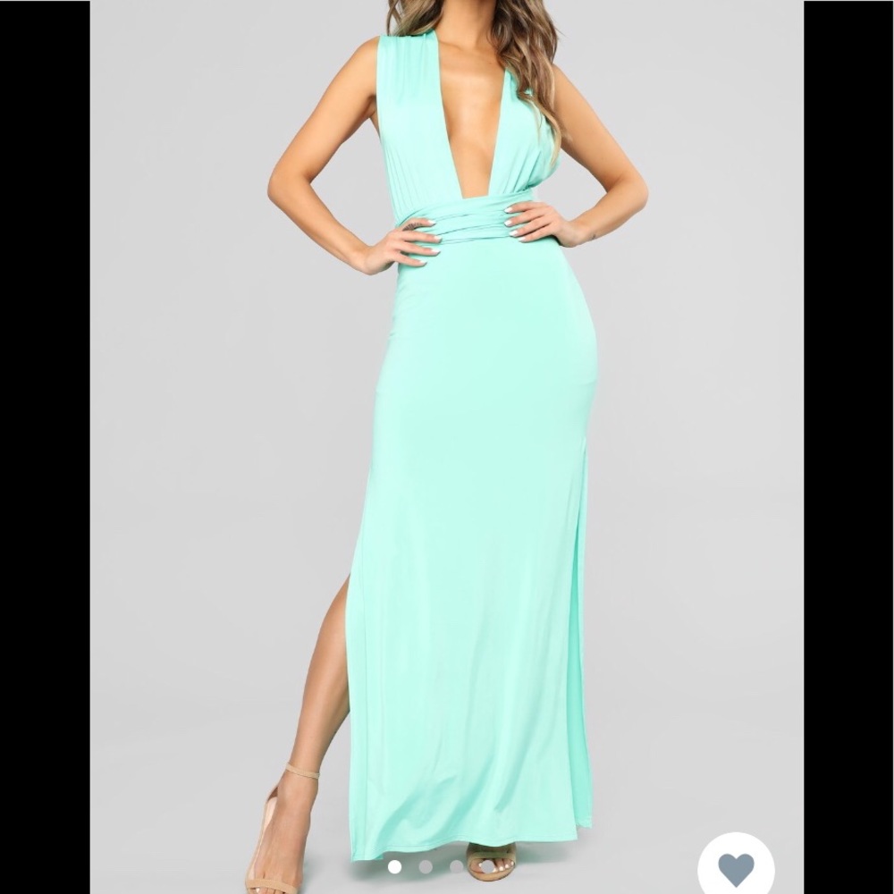Minty Maxi Dress